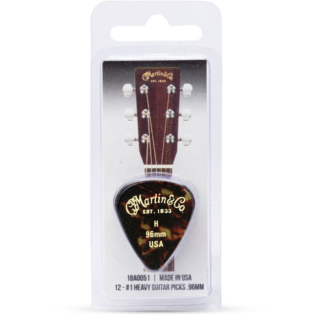 Martin Pick Tortoise Heavy 12-Pack
