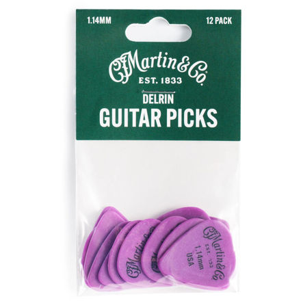 Martin Pick Delrin 1.14 mm 12-Pack