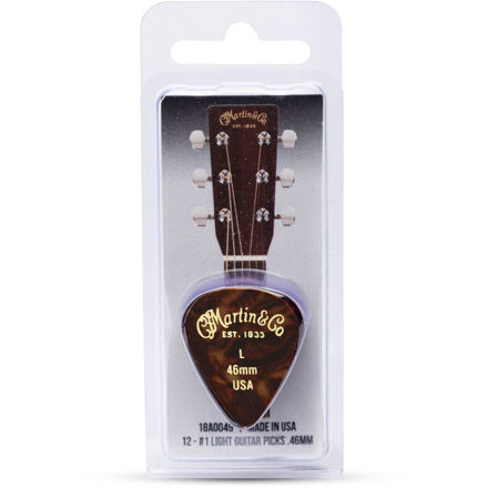 Martin Pick Tortoise Light 12-Pack