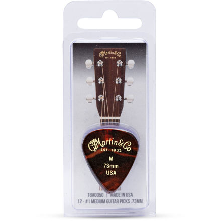 Martin Pick Tortoise Medium 12-Pack