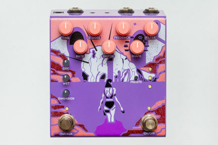 Old Blood Noise Endeavors Bathing Orchid Luminal Delay Pedal in Orchid finish