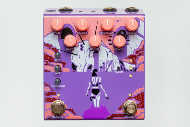 Old Blood Noise Endeavors Bathing Orchid Luminal Delay Pedal in Orchid finish