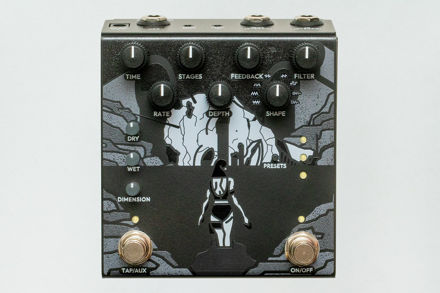 Old Blood Noise Endeavors Bathing Ink Luminal Delay Pedal in Ink finish