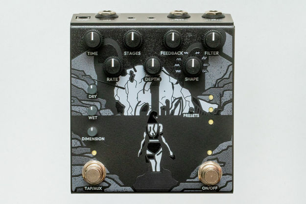 Old Blood Noise Endeavors Bathing Ink Luminal Delay Pedal in Ink finish
