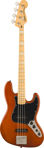 Squier Classic Vibe Active '70s Jazz Bass, Maple Fingerboard, Black Pickguard, Mocha