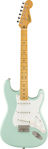 Squier Classic Vibe '50s Stratocaster HT, Maple Fingerboard, Parchment Pickguard, Surf Green