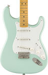 Squier Classic Vibe '50s Stratocaster HT, Maple Fingerboard, Parchment Pickguard, Surf Green