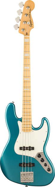 Squier Classic Vibe Active '70s Jazz Bass, Maple Fingerboard, Parchment Pickguard, Ocean Turquoise