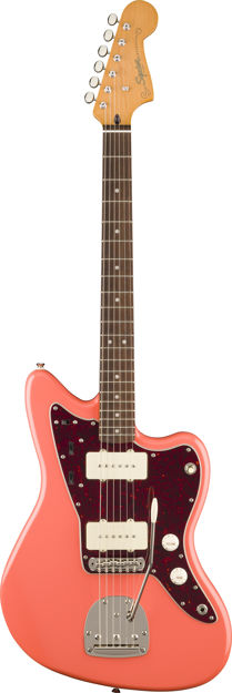 Squier Classic Vibe '60s Jazzmaster, Laurel Fingerboard, Tortoishell Pickguard, Tahitian Coral