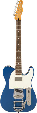 Squier Classic Vibe Custom Telecaster SH with Bigsby, Parchment Pickguard, Lake Placid Blue