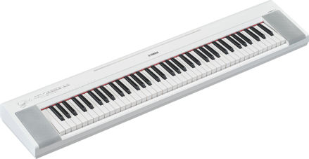 Yamaha NP-35 Piaggero 76 Slimline White