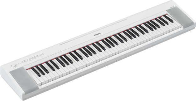 Yamaha NP-35 Piaggero 76 Slimline White
