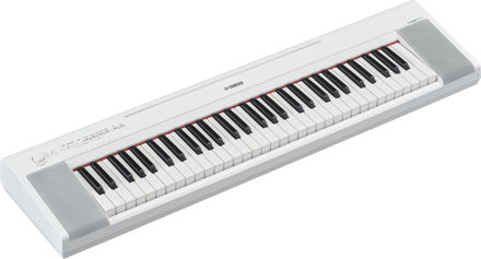 Yamaha NP-15 Piaggero 61 Slimline White