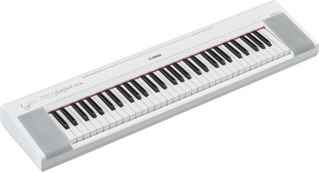Yamaha NP-15 Piaggero 61 Slimline White