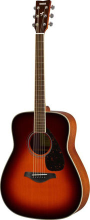 Yamaha FG820 Folk Guitar BROWN SUNBURST