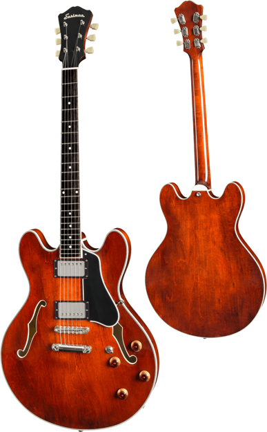 Eastman T386 CL - 16", Classic Nitro gloss finish, Kent Armstrong Humbuckers, w/Case