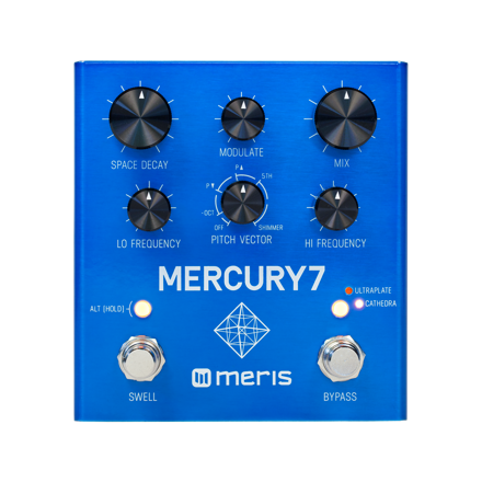 Meris - Meris Mercury7 - Algorithmic DSP Reverb Pedal, inspired by the Bladerunner soundtrack