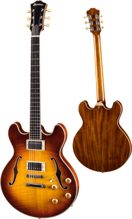 Eastman T185mx GB  - 15", Goldburst Nitro gloss finish, Lollar custom wound imperial humbuckers, w/Case
