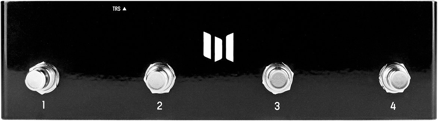 Meris - Meris Preset Switch - 4-way Footswitch, provides additional control to pedals