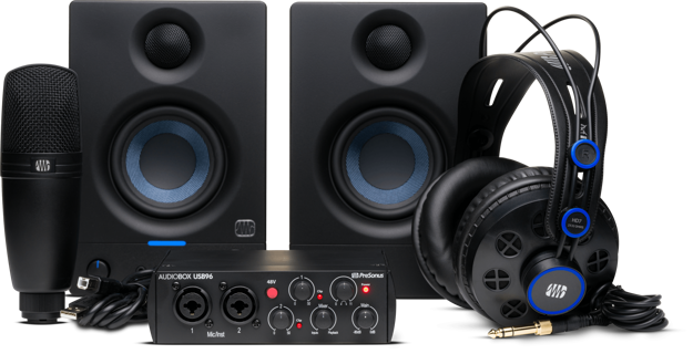 Presonus AudioBox USB 96 Complete Bundle