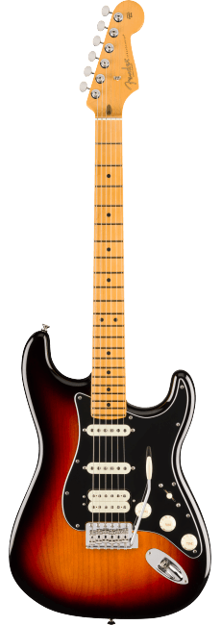 Fender American Professional Classic Stratocaster HSS, Maple Fingerboard, 3-Color Sunburst