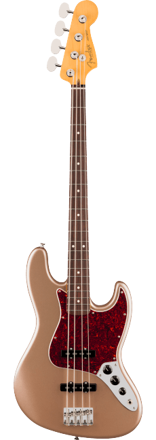 Fender American Professional Classic Jazz Bass, Rosewood Fingerboard, Faded Firemist Gold