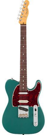 Fender American Professional Classic Hotshot Telecaster, Rosewood Fingerboard, Faded Sherwood Green Metallic
