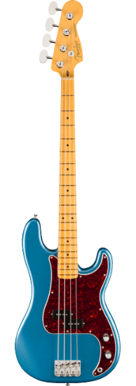 Fender American Professional Classic Precision Bass, Maple Fingerboard, Faded Lake Placid Blue