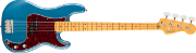 Fender American Professional Classic Precision Bass, Maple Fingerboard, Faded Lake Placid Blue