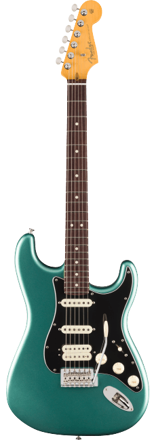 Fender American Professional Classic Stratocaster HSS, Rosewood Fingerboard, Faded Sherwood Green Metallic