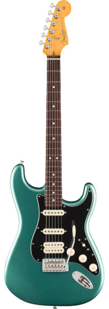 Fender American Professional Classic Stratocaster HSS, Rosewood Fingerboard, Faded Sherwood Green Metallic