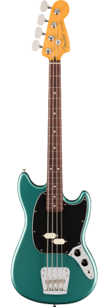 Fender American Professional Classic Mustang Bass, Rosewood Fingerboard, Faded Sherwood Green Metallic