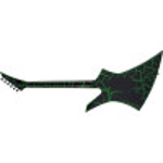 Jackson Pro Series Signature Brandon Ellis Kelly, Ebony Fingerboard, Green Crackle