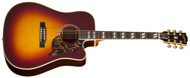 Epiphone Hummingbird Deluxe EC Autumn Burst