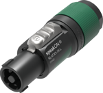 Neutrik NL4FXX-W-L Speakon plugg 4P Skru 10-16mm Hun