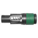 Neutrik NL4FXX-W-L Speakon plugg 4P Skru 10-16mm Hun