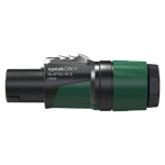 Neutrik NL4FXX-W-S Speakon plugg 4P Skru 6-12mm Hun