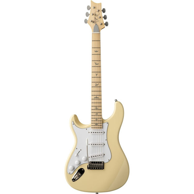 PRS SE Silver Maple Lefty Moon White