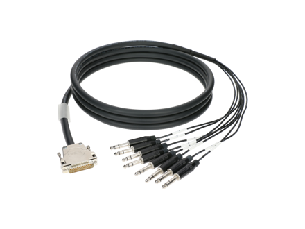 Klotz Loom 8-channel TASCAM 25p DSub M - 8x Jack stereo 1m