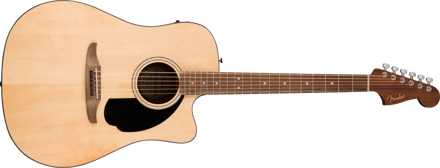 Fender California std Redondo CE, Spruce Top, Black Pickguard, Natural