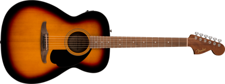 Fender California std Monterey E, Spruce Top, Black Pickguard, 3-Color Sunburst