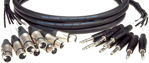 Klotz S08FP01 multikabel | 8X XLR F - stereo jack, 1m