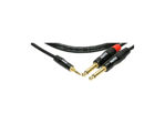 Klotz KY5-600 overgangskabel PRO 3,5mm jack - 2x mono jack, 6m