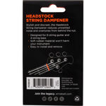 Ernie Ball 9640 String Dampener Headstock