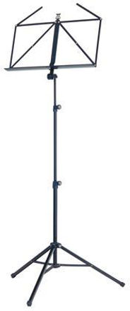 K&M 10065 Notestativ, sort