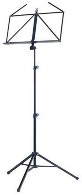 K&M 10065 Notestativ, sort