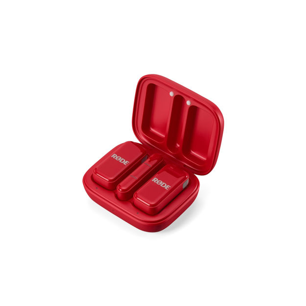 RØDE Wireless Micro (USB-C, Red) Ultra-Compact Wireless Mic System
