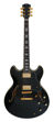 Sire H7 Series Larry Carlton Electric Archtop Guitar Black