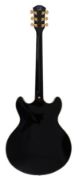 Sire H7 Series Larry Carlton Electric Archtop Guitar Black