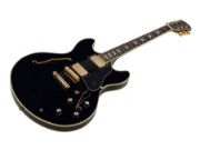 Sire H7 Series Larry Carlton Electric Archtop Guitar Black